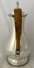 Georgian, George III, Old Sheffield Plate Hot Water Jug, circa 1770 - 1800.