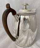 Georgian, George IV, Silver Coffee Biggin. Sheffield 1822 Howard, Battie & Hawksworth. 21.5 troy ounces.