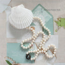 34" Long Freshwater Pearl on Silver Clasp