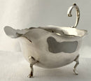 George V Silver Sauce Boat. Birmingham 1919 Asprey & Co. Ltd. 2.7 troy ounces.
