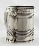 Georgian, George III, Silver Mug. London 1811 Rebecca Emes & Edward Barnard I. 5.9 troy ounces.