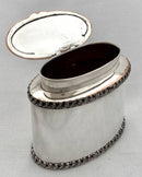 19th Century Sheffield Plated Tea Caddy.