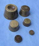 Collection Brass Weights - Part Set/Nest + Avery ½oz & Victorian 4 Dram