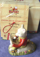 Royal Doulton Rupert The Bear something to draw figurine Royal Doulton Rupert The Bear figure