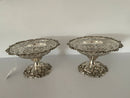 Edward Vll Sterling silver tazzas