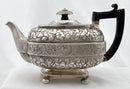 Georgian, George III, Silver Teapot. York 1812, Robert Cattle & James Barber. 22 troy ounces.