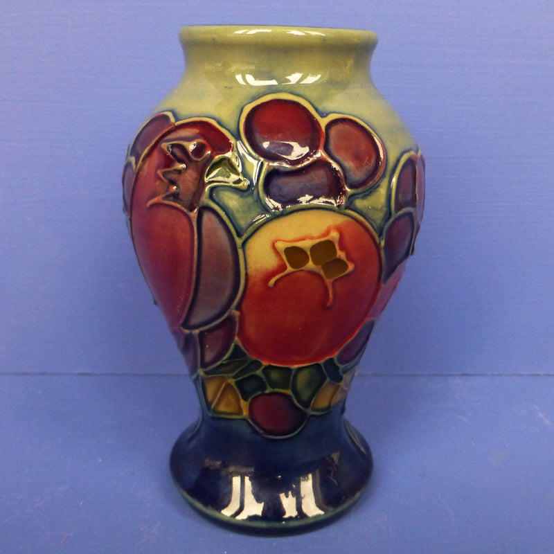Moorcroft Finches Vase By Sally Tuffin