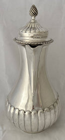 Georgian, George III, Silver Hot Water Jug. London 1784. 14.4 troy ounces.