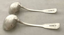 Georgian, George IV, Pair of Silver Sauce Ladles. London 1824 Robert Rutland. 3.9 troy ounces.