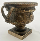 Warwick Vase Brass Car Mascot, circa 1925.