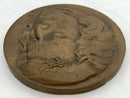 Frederic Chopin Bronze Relief Medallion.