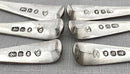 Georgian, George III, Set of Six Silver Teaspoons. London 1805 George Wintle. 2.8 troy ounces.
