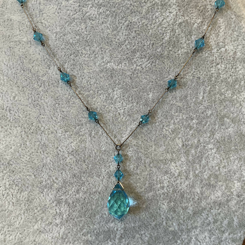 1930’s glass necklace