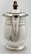 Georgian, George IV, Old Sheffield Plate Coffee Biggin, circa 1820.