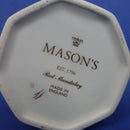 Masons Ironstone Miniature Red Mandalay Jug