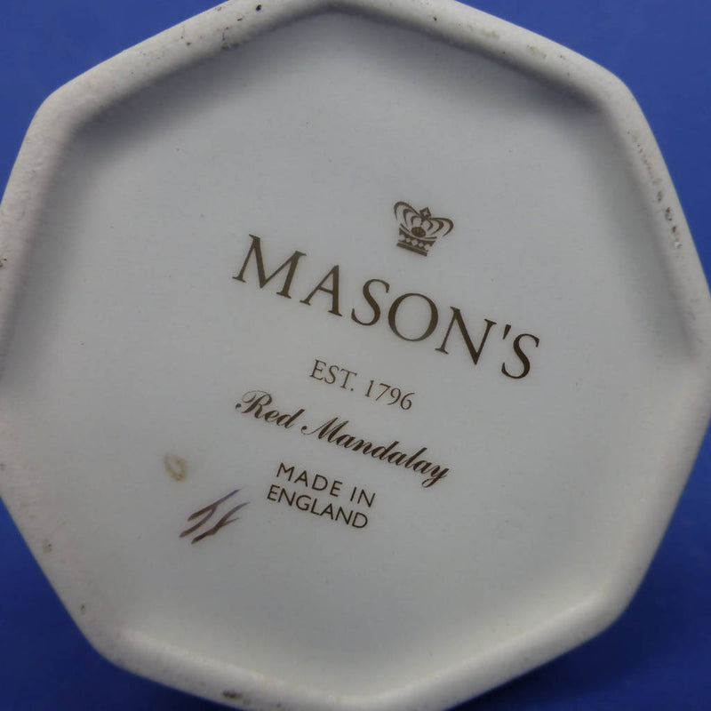 Masons Ironstone Miniature Red Mandalay Jug