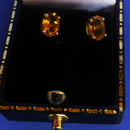 9ct Gold Citrine Earrings