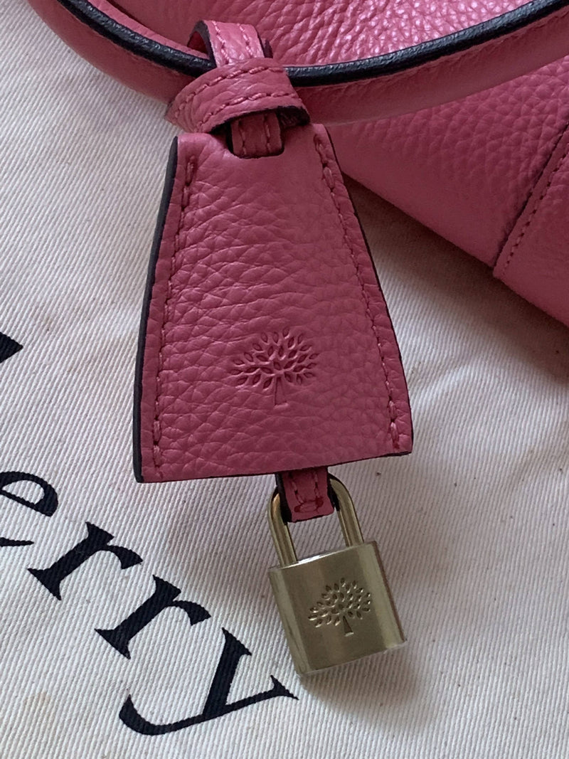 Mulberry Bayswater Heritage Pink Leather Bag