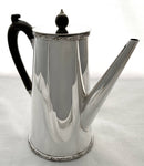 Edwardian Silver Plated Coffee Pot. Asprey & Co. circa 1905.