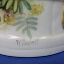 Royal Worcester Barrel Jug Bullfinch signed By William Powell C1935