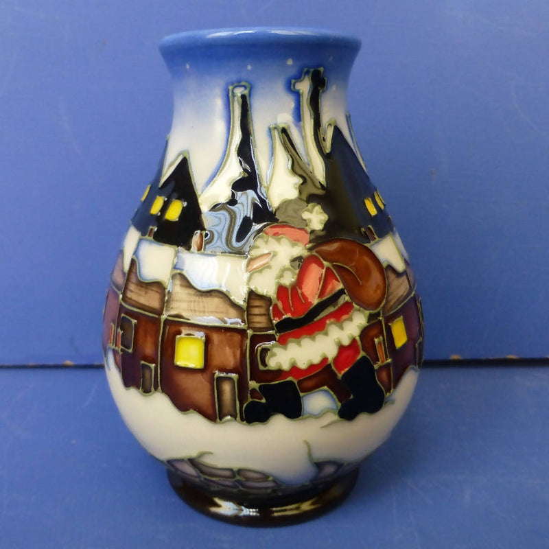 Moorcroft Vase - Christmas In The Pots by Vicky Lovatt