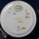 Moorcroft Lily Plume Tray / Coaster by Emma Bossons