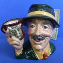 Royal Doulton Large Limited Edition Character Jug The Collector D6796 (Boxed)