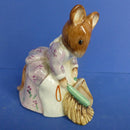 Beswick Beatrix Potter Figurine - Hunca Munca Sweeping BP3B