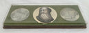 Leo Tolstoy Relief Medallion Set.