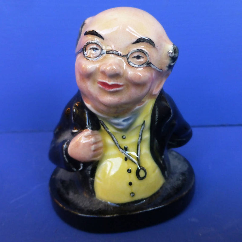 Royal Doulton Dickens Bust Mr Pickwick D6049