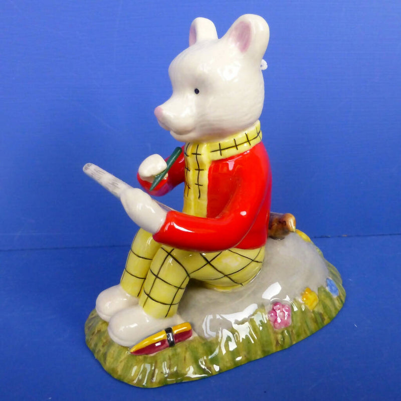 Royal Doulton Rupert Figurine Something To Draw (Boxed)