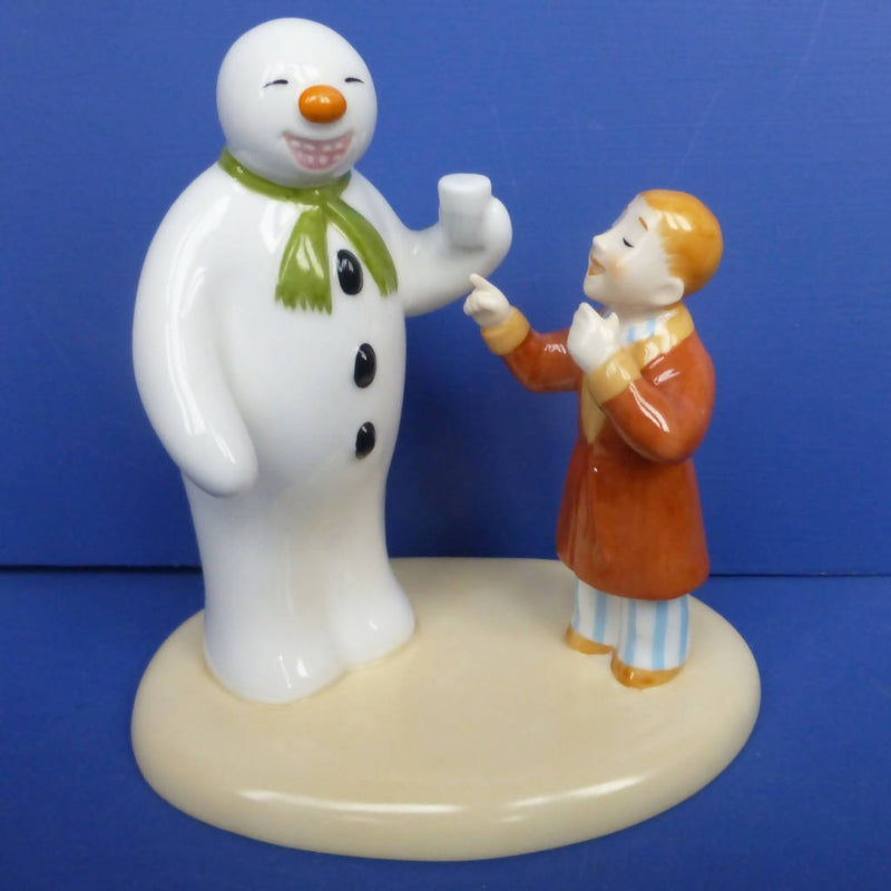 Coalport Limited Edition Snowman - Toothy Grin (Boxed)