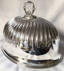 Mid Victorian silver plated meat dome. Boardman & Glossop, Sheffield, circa 1861 - 1877.