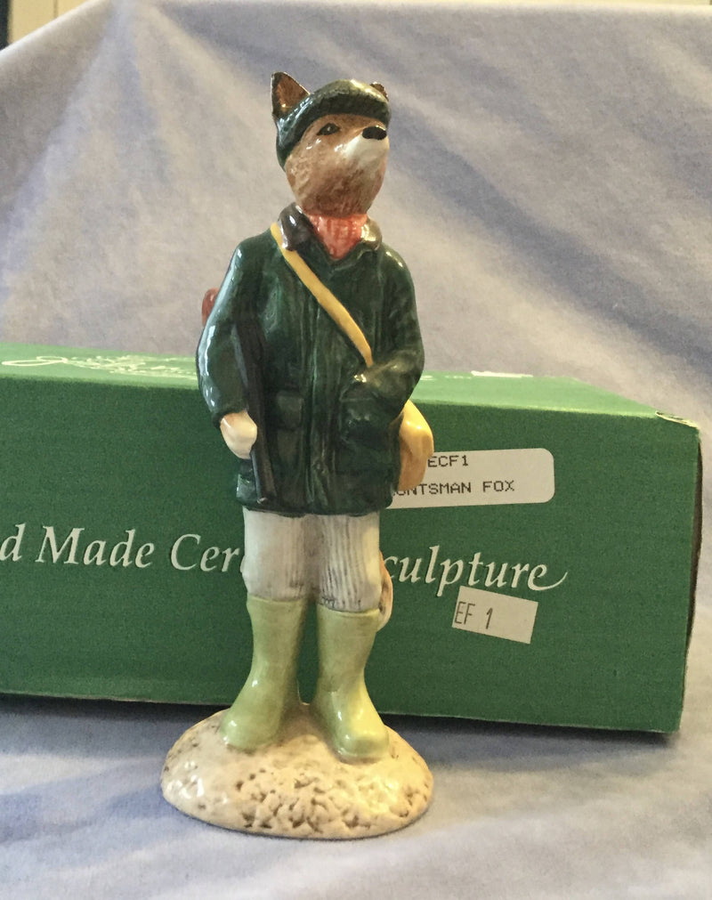 Beswick Huntsman Fox Figurine ECF1 English Country Folk 1993-1998 Boxed