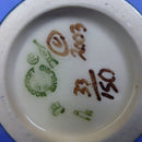 Moorcroft Limited Edition Vase Holly Christmas By Sandra Dance