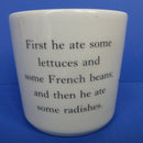 Wedgwood Beatrix Potter Beaker - Peter Rabbit