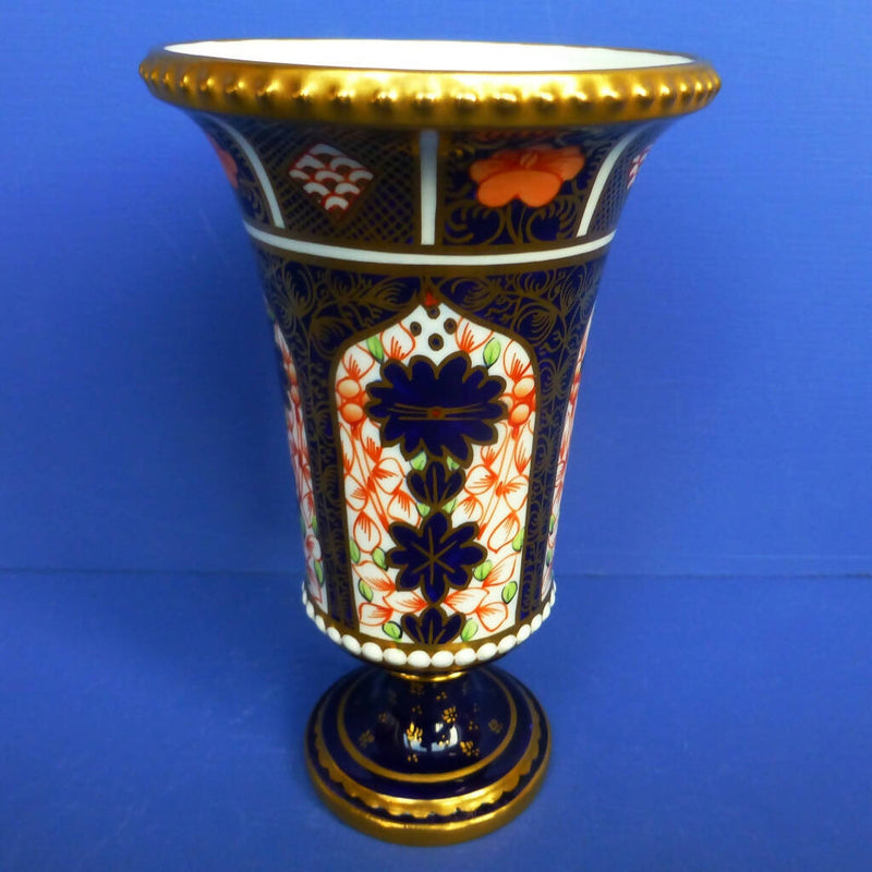 Royal Crown Derby Old Imari Footed Vase