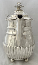 Georgian, George III, Silver Coffee Biggin. London 1810 William Bennett. 26 troy ounces.