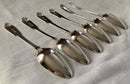 Georgian, George III, Set of Six Silver Dessert Spoons. London 1792 George Smith III & William Fearn. 7.9 troy ounces.