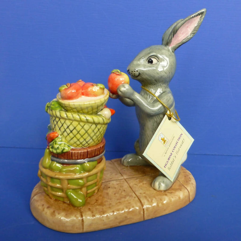 Royal Doulton Winnie The Pooh Figurine - Rabbit's Harvest WP67