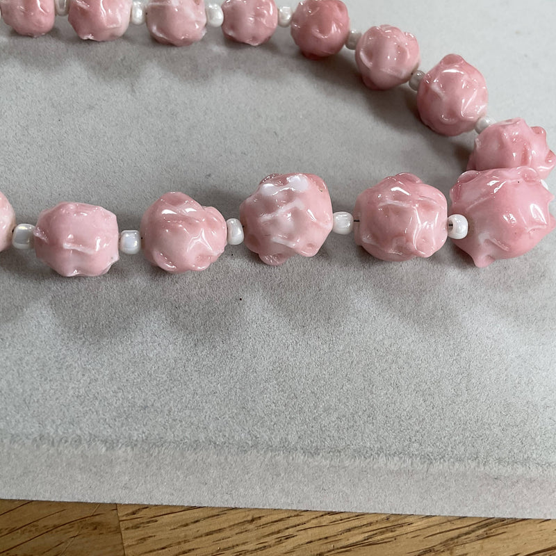 1960’s glass bead necklace