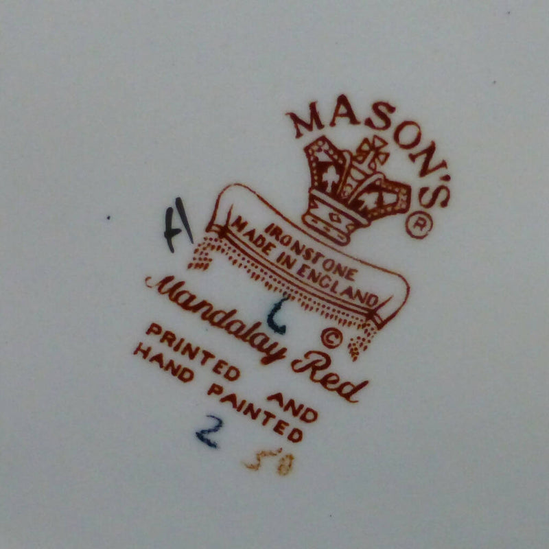 Masons Ironstone - Red Mandalay Fenton Jug