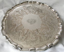 Georgian, George III, huge Old Sheffield Plate salver. Smith & Co of Birmingham, circa 1780 - 1790.