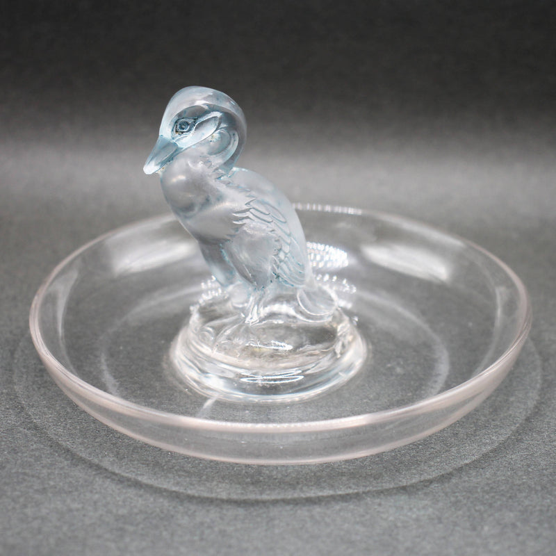 René Lalique "Canard" glass dish, c1925