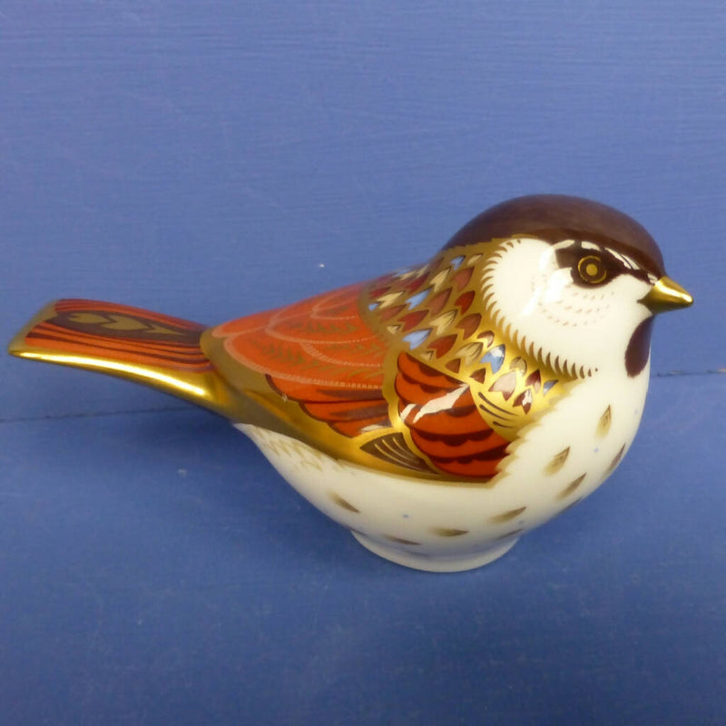 Royal Crown Derby Paperweight - Willow Tit