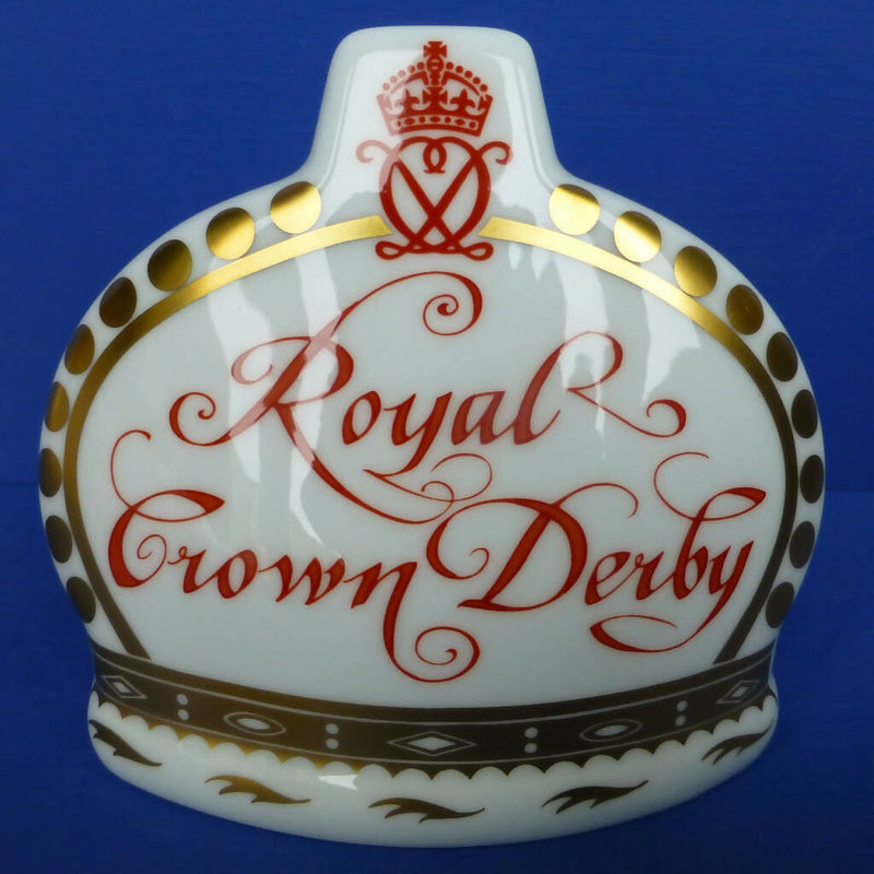 Royal Crown Derby Special Edition Paperweight - Crown Namestand (Boxed)