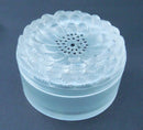 Lalique "Dahlia" powder pot/box,