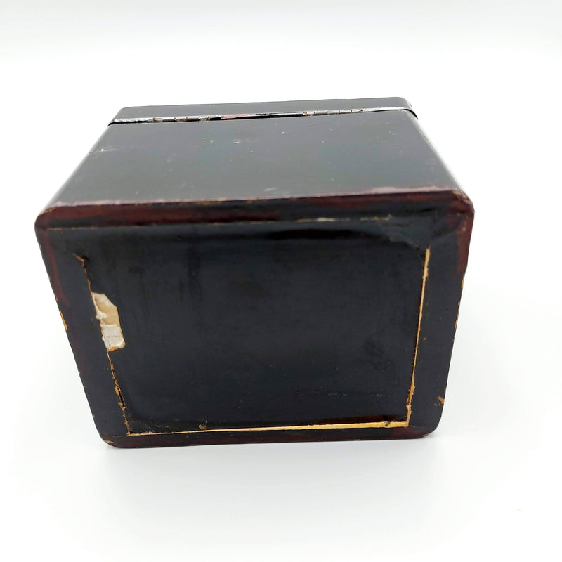 Antique Japanese Lacquerware Tea Caddy
