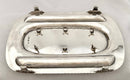 Georgian, George III, Crested Silver Inkstand. London 1816 J. E. Terrey & Co. 25 troy ounces.