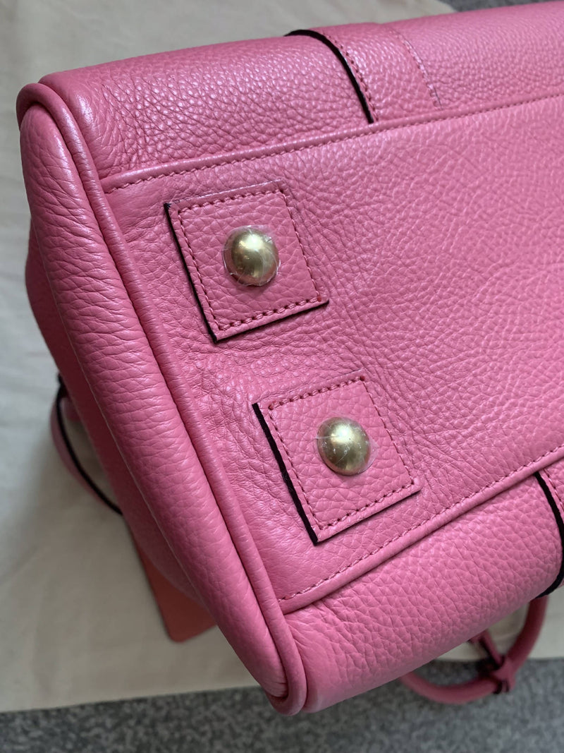 Mulberry Bayswater Heritage Pink Leather Bag